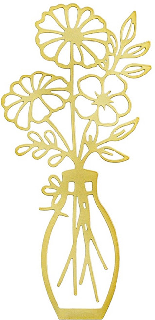 홈앤픽스 벽장식 인테리어 소품 감성 아트 장식 타입B, 골드