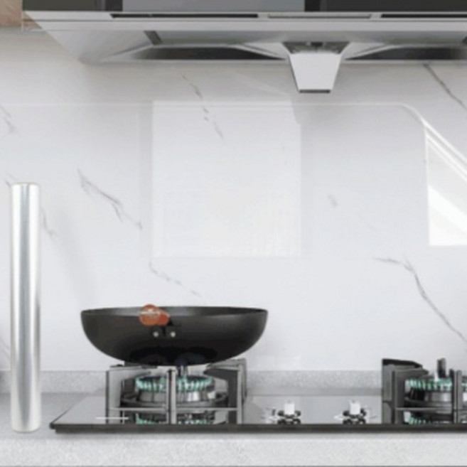 ROI라이프 주방 방유 방수 투명 벽보호 시트지 5p, 1개