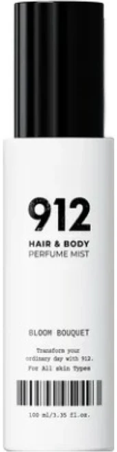912 헤어 & 바디 퍼퓸 미스트 화이트 블랑, 1개, 100ml - 쿠팡