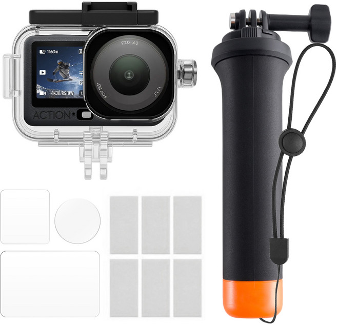 스페이스쉴드 DJI 오즈모 액션 6 호환 다이버 악세서리 4종 세트, 1세트