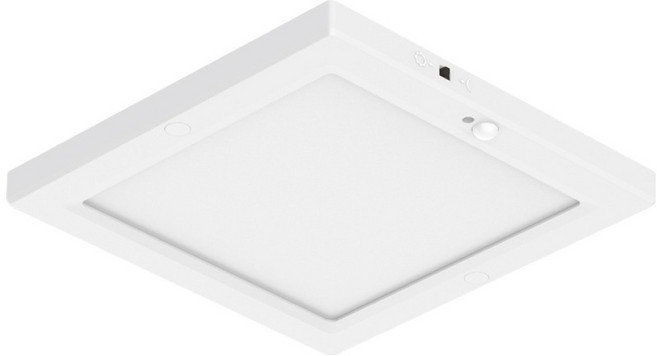 오스람 LED 사각 센서등 20W 플리커프리, 화이트 + 주광색, 1개