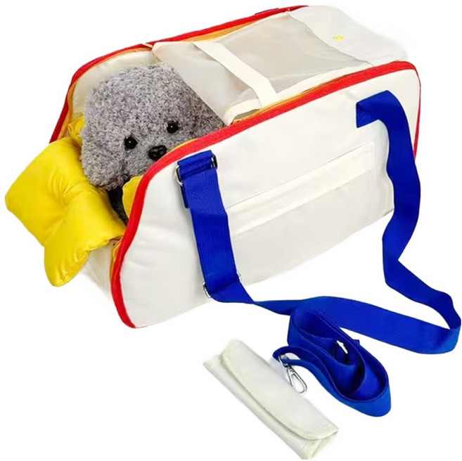 레드퍼피 반려동물 파리타 이동가방, 혼합색상, 1개