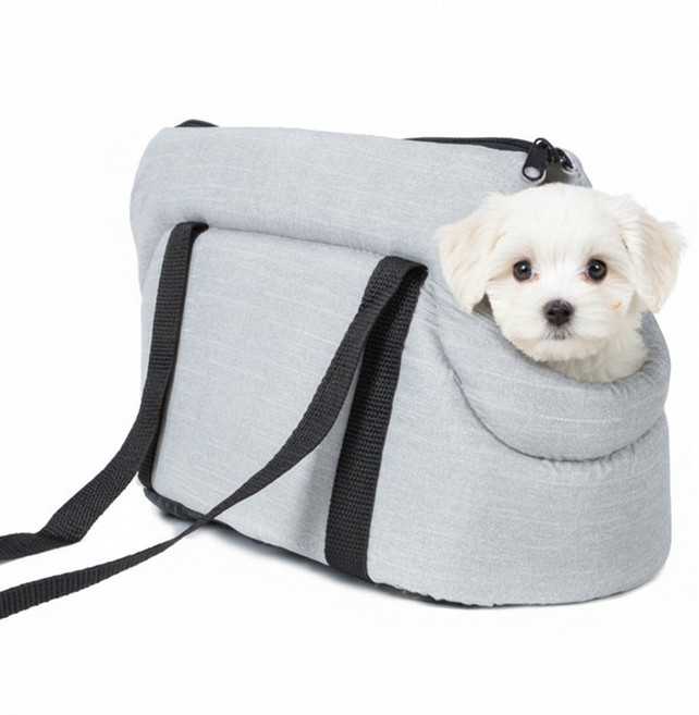 doongdoongpet 寵物舒適移動肩揹包, 灰色, 1個