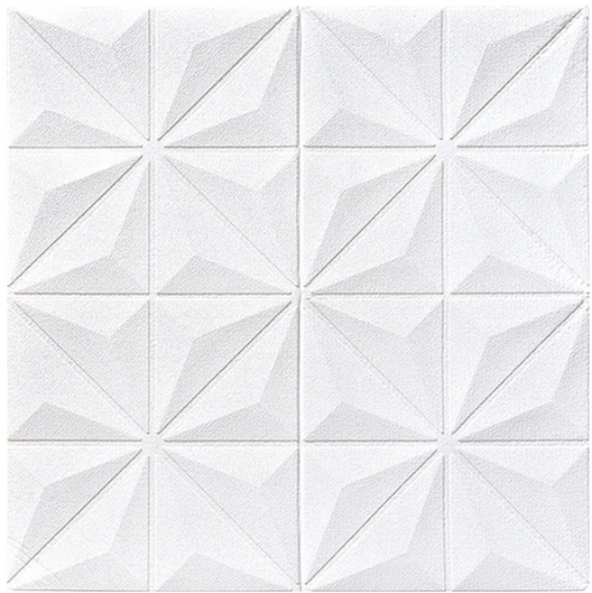 EVESELLER 홈인테리어 XPE 폼블럭 벽지, 순백, 1개