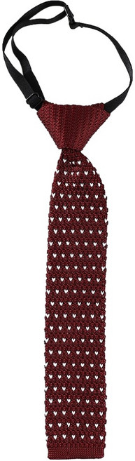 半自動針織領帶