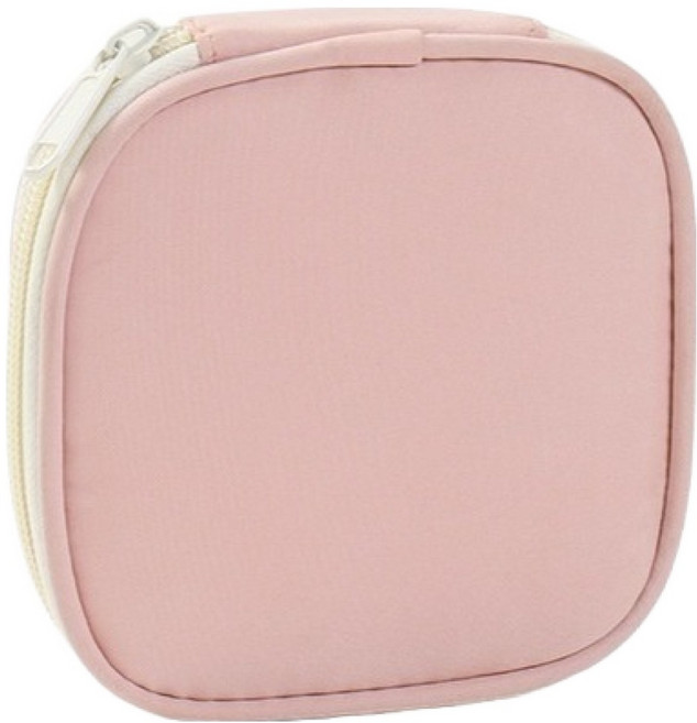 퍼셀론 여성용 패션 여행 주얼리 수납 타슬론 파우치 소형