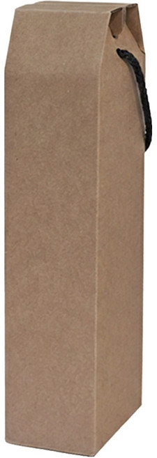 행복술술 튼튼 와인 오일 참기름 박스 A형, 브라운, 10개