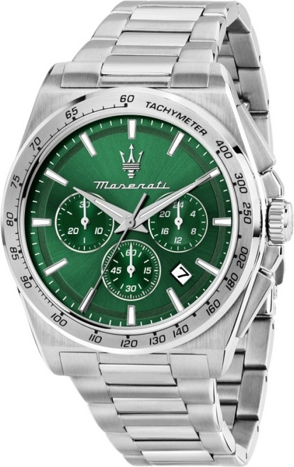 마세라티 남성용 VELOCITA 메탈 클래식 손목 패션 방수 야광시계 R887365201