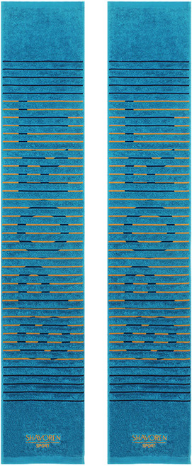 송월타월 샤보렌 멀티 스포츠 타월 20, 파랑, 2개