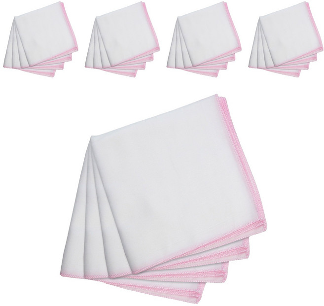 베이비베어 가제 무지 손수건 20p