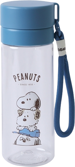 norns Peanuts史努比Tritan透明水壺, 手足, 1個, 550ml