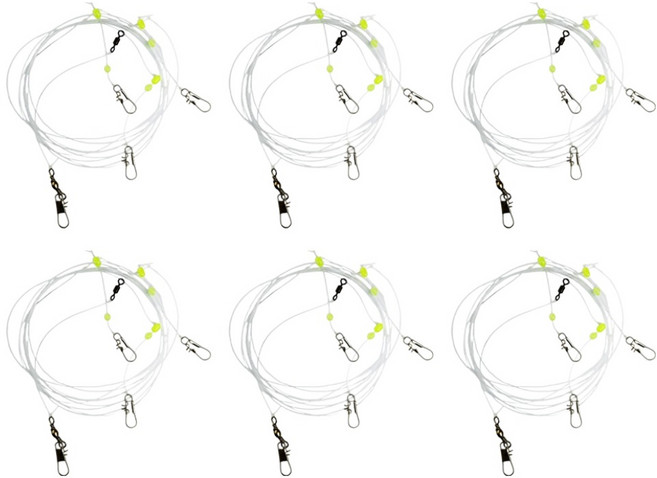 魚訊工房 大容量碳纖線軟絲Ika Metal釣組 3段 6入, 1個