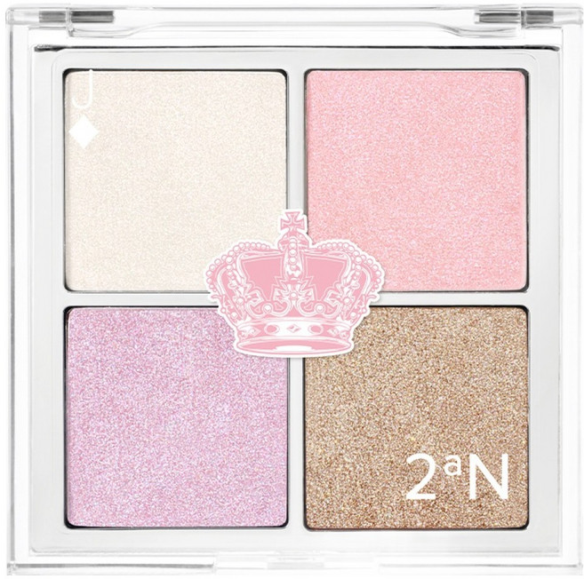 투에이엔 젤리 글로우 하이라이터 팔레트 10.8g, 1개, 01 페어리 드림