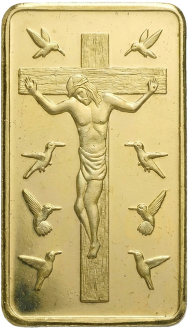 마다꾸미 행운의 금도금 소품 재물운 미니 금괴 장식, 골드바 19, 1개