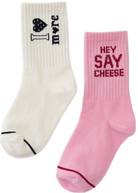 아이러브제이 세이모어 스포츠 양말 2켤레 세트