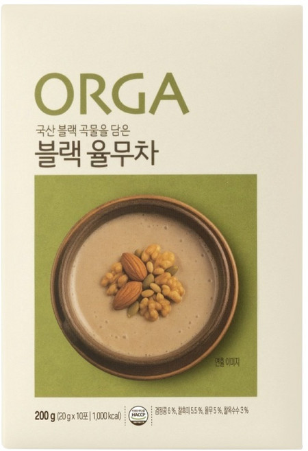 ORGA 黑薏仁茶, 20g, 1個, 10入