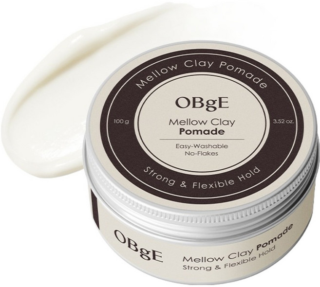 OBge 멜로우 클레이 포마드, 1개, 100g