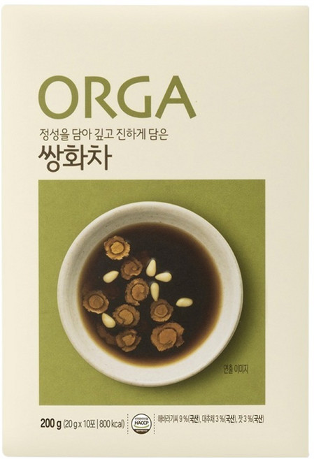 ORGA 雙和茶, 20g, 10入, 1個