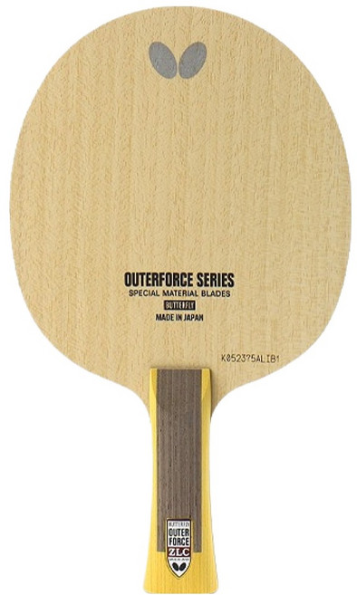버터플라이 아우터 포스 ZLC FL 쉐이크핸드 탁구라켓 공격용, 1개, 아우터 포스 ZLC / 37361