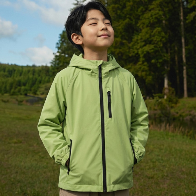 리틀크루 주니어 라이트 웨더 바람막이 자켓