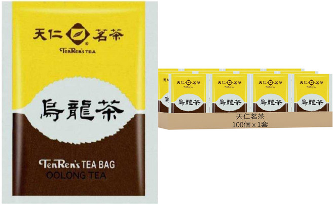 天仁茗茶 烏龍茶, 2g, 1套, 100個裝