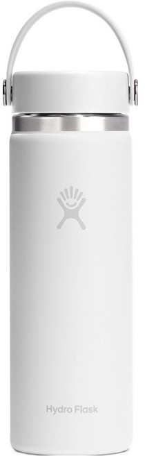 하이드로플라스크 와이드 플렉스캡 텀블러, 화이트 NEW, 591ml, 1개