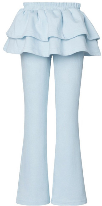 유라비 아동용 베베 부츠컷 스커트 스웨트 팬츠 긴바지