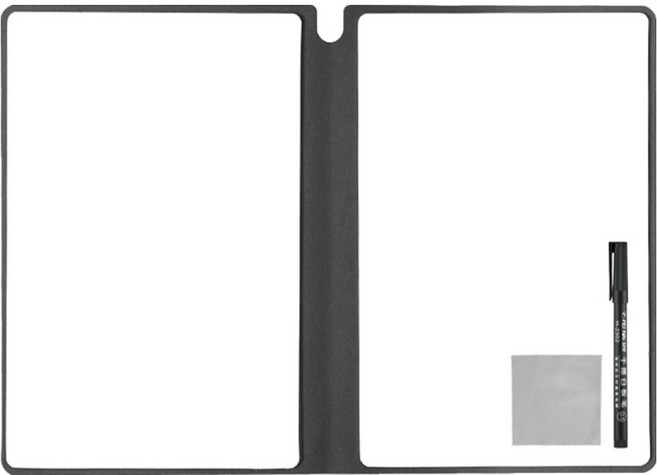 모던앳 접이식 휴대용 화이트보드 세트, PU