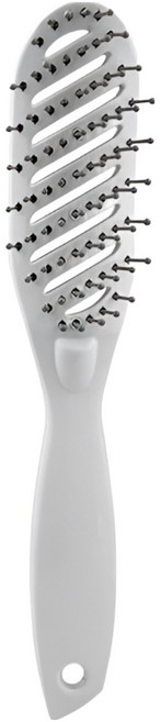 마스터리 볼륨업 스타일링 벤트 헤어 브러쉬, 화이트, 1개