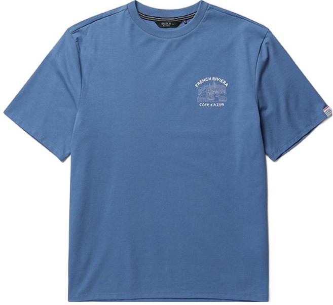 올젠 남성용 유스 그래픽 반팔 티셔츠 ZME2TR1302