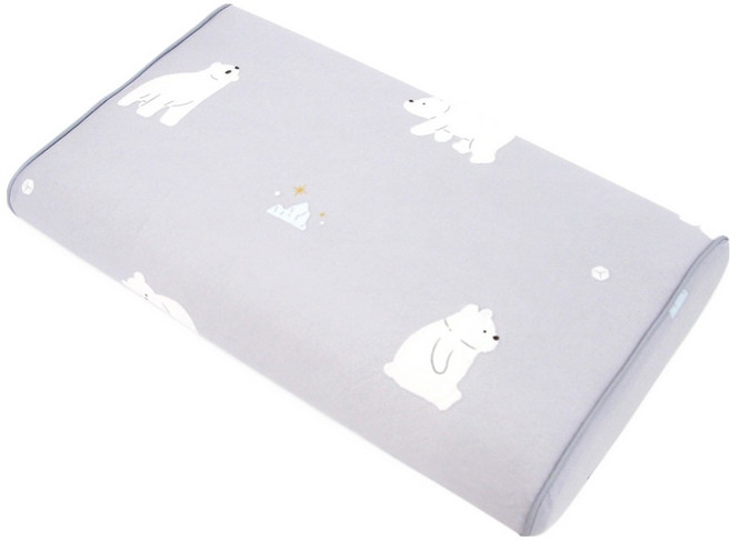 코지엔 아동용 쿨 코지엔 냉감 메모리폼 베개, 쿨베어