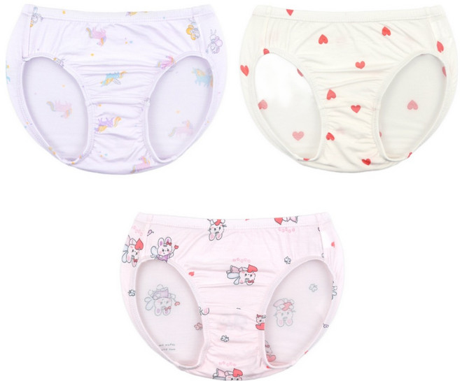 메이키즈 무형광 하트엔젤 모달삼각 3종 세트