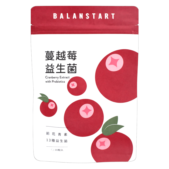 永豐 人可和 蔓越莓益生菌 350mg, 1個, 30顆