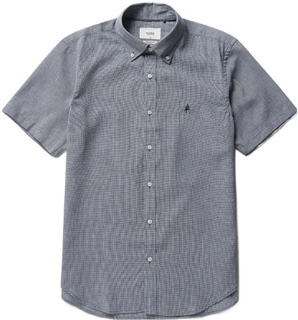 올젠 남성용 린넨혼방 반팔 셔츠 ZAE2WC1951