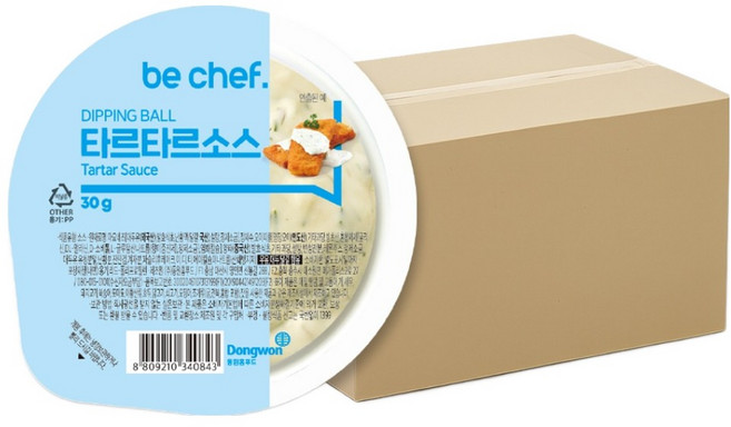 비셰프 디핑볼 타르타르소스, 30g, 32개