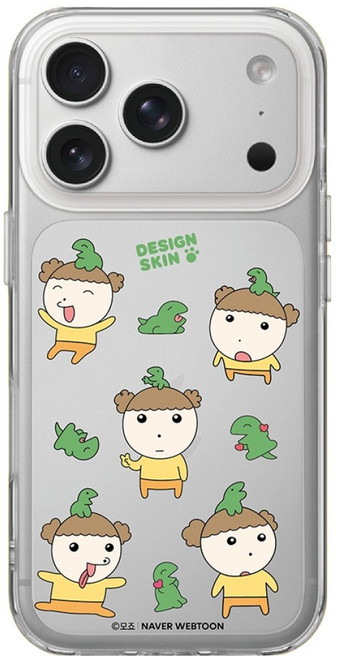 DESIGNSKIN 클리어 그래픽 마루는 강쥐1 휴대폰 케이스