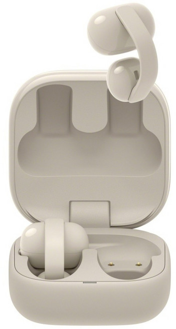 SONY 索尼 立體聲耳機, WF-LC900, 灰褐色