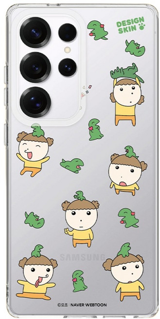 DESIGNSKIN 클리어 그래픽 마루는 강쥐1 휴대폰 케이스