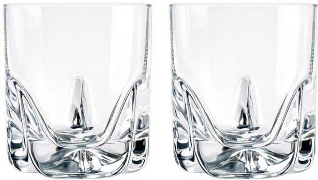 크로스노 소르그 위스키 온더락 글래스 2p, 1개