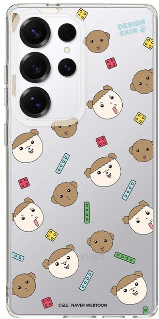 DESIGNSKIN 클리어 그래픽 마루는 강쥐1 휴대폰 케이스