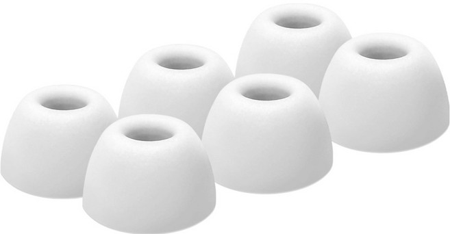 더조은셀러 버즈2 프로 호환 스윗팁 이어팁 S 6p 세트, White, 1세트