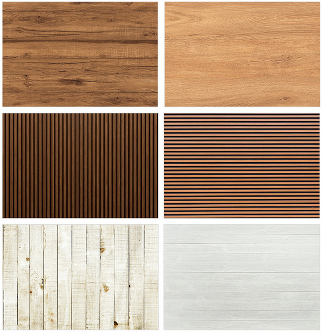 대한 양면 사진 촬영 배경지 셀프 소품 음식 촬영용 배경판 3종, 1세트, 우드 Type D