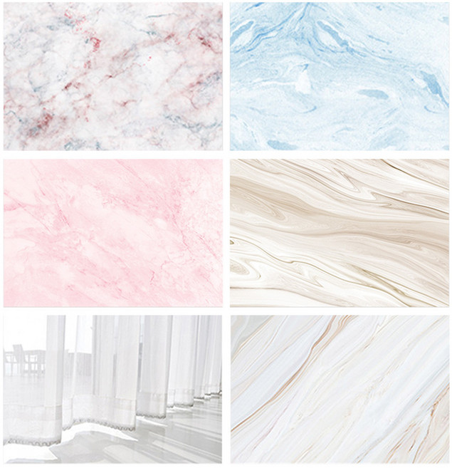 대한 양면 사진 촬영 배경지 셀프 소품 음식 촬영용 배경판 3종, 1세트, 대리석 Type B