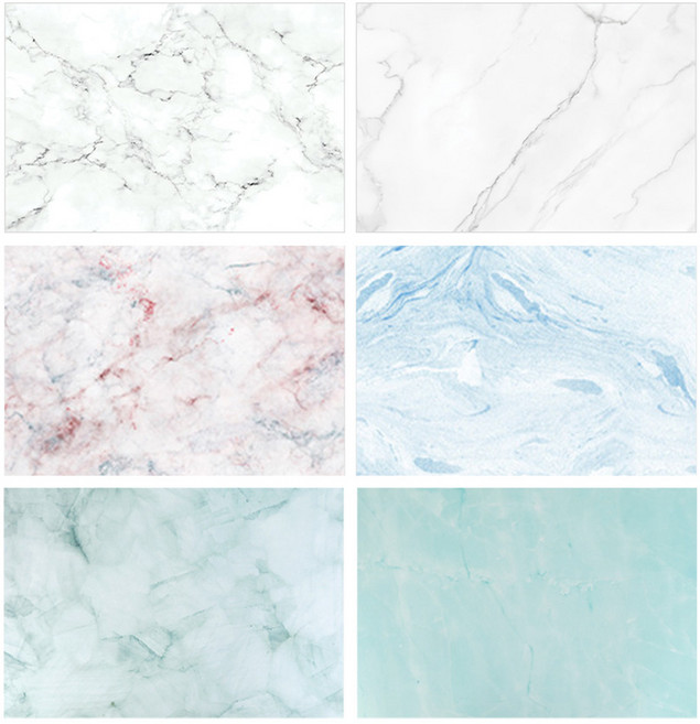 대한 양면 사진 촬영 배경지 셀프 소품 음식 촬영용 배경판 3종, 1세트, 대리석 Type C