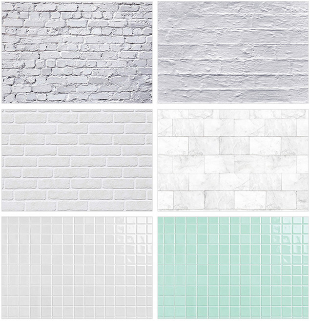 대한 양면 사진 촬영 배경지 셀프 소품 음식 촬영용 배경판 3종, 1세트, 시멘트 Type B