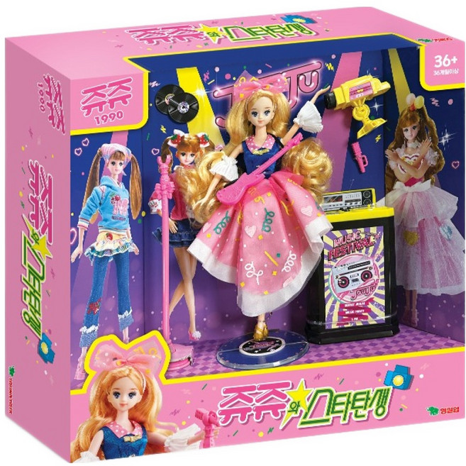 시크릿쥬쥬 쥬쥬와 스타탄생 세트, 혼합색상, 1개