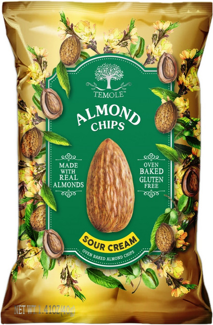 테몰 아몬드칩 사우어 크림 맛, 1개, 40g