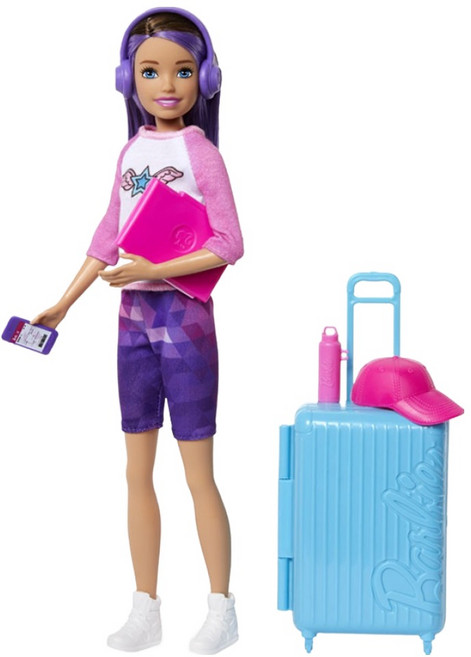 Barbie 芭比 時尚船長旅行娃娃套組