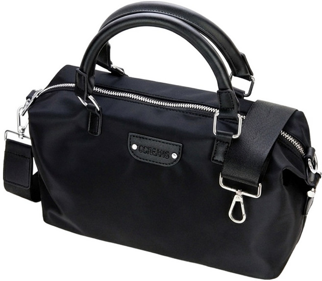 끄레앙 여성용 가벼운 나일론원단 토트백 패브릭 데일리백 1539