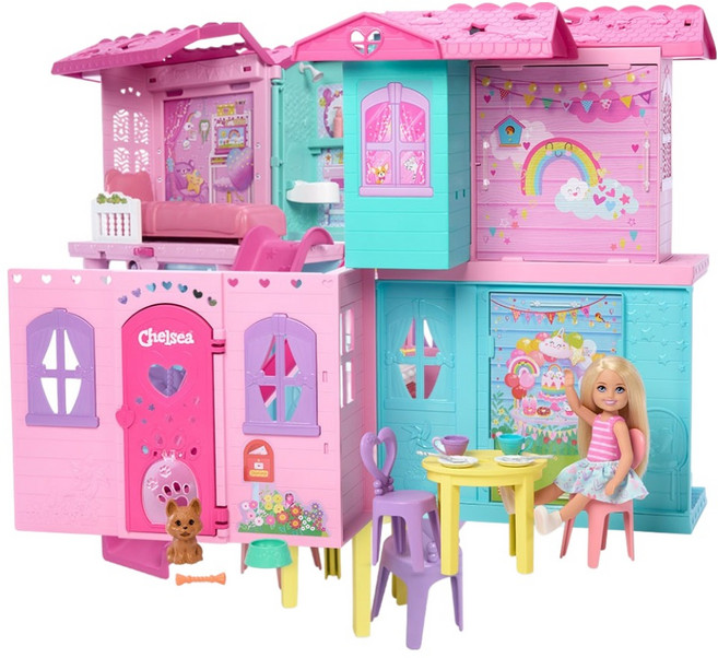 Barbie 芭比 家庭切爾西快閃屋娃娃套組